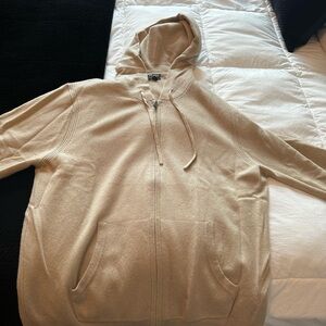 Todd Snyder cashmere zip up hoodie XL